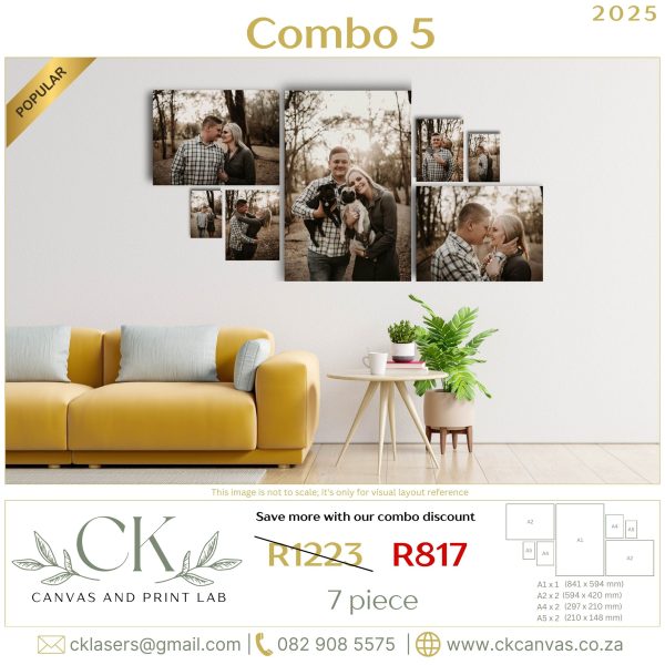 COMBO 5 | 7 PIECE