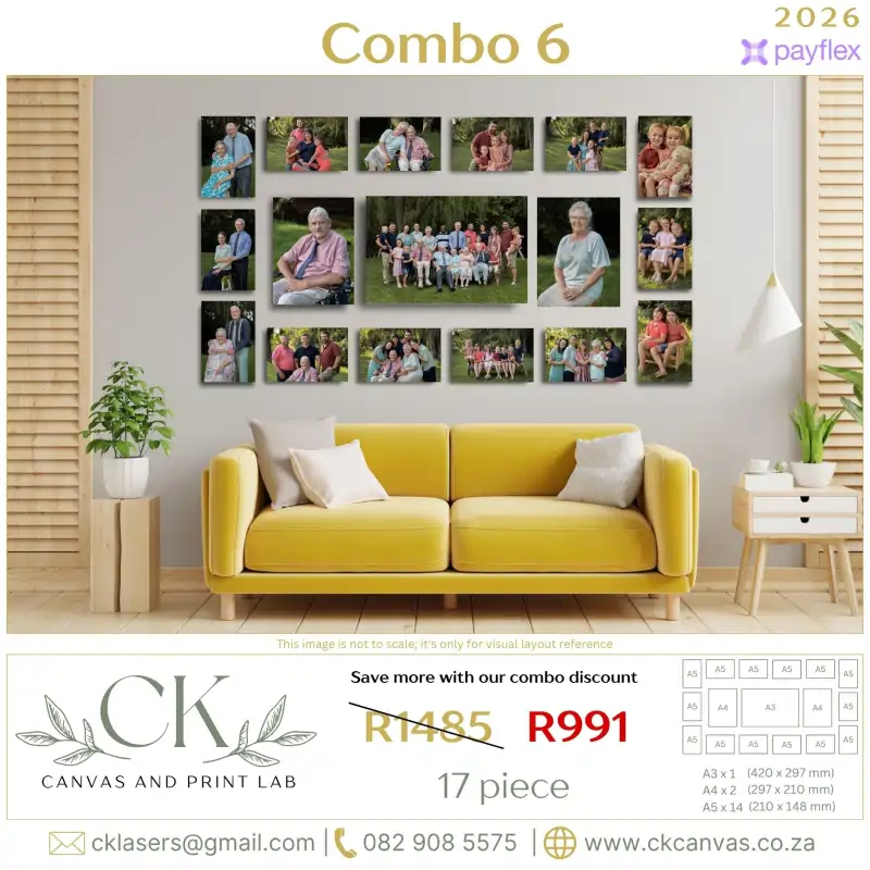 COMBO 6 | 17 PIECE