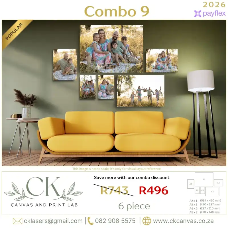 COMBO 9 | 6 PIECE